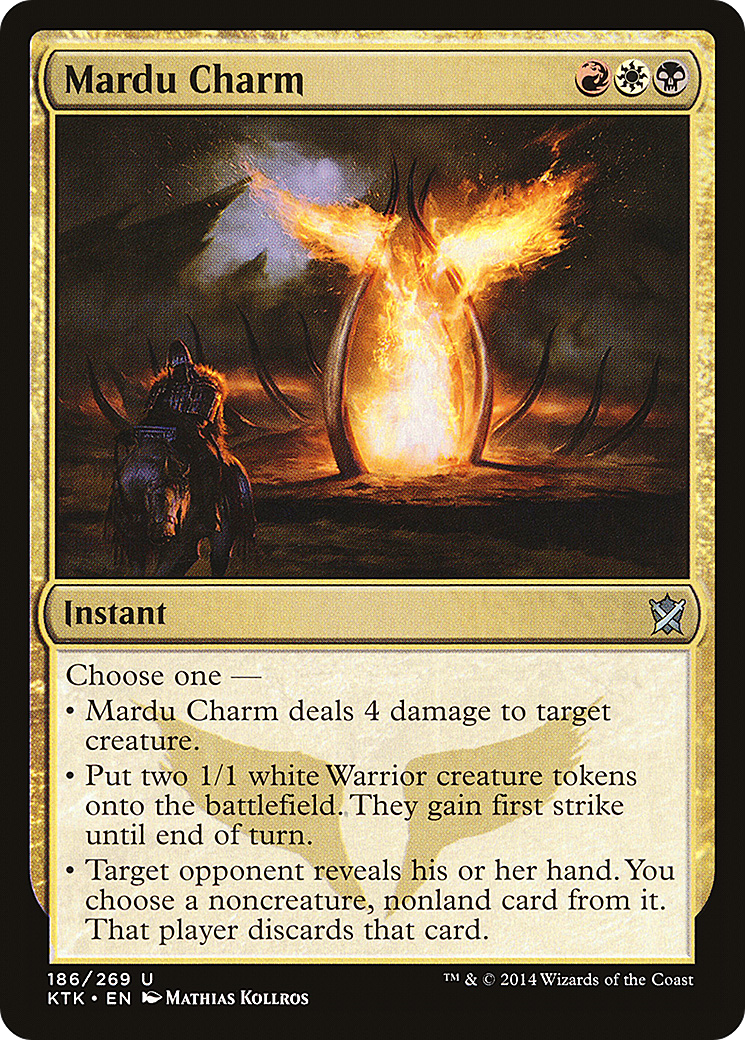 Mardu Charm (186) Foil - Khans of Tarkir