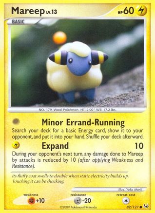 Mareep (82) Reverse Holofoil - Platinum