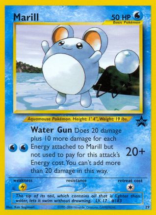 Marill (29) - Wizards of the Coast Promos