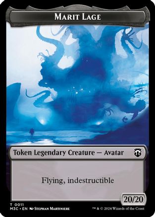 Marit Lage // Sand Warrior (11/23) Ripple Foil - Commander: Modern Horizons 3 Tokens