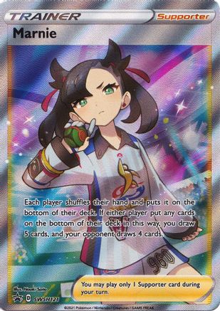Marnie (Full Art) (SWSH121) Holofoil - Black Star Promos