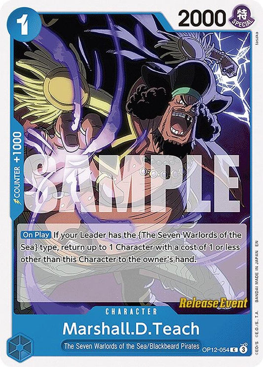 Marshall.D.Teach (OP12-054) Release Event Cards