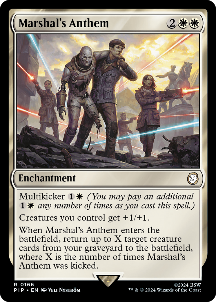 Marshal's Anthem (166) Foil - Fallout
