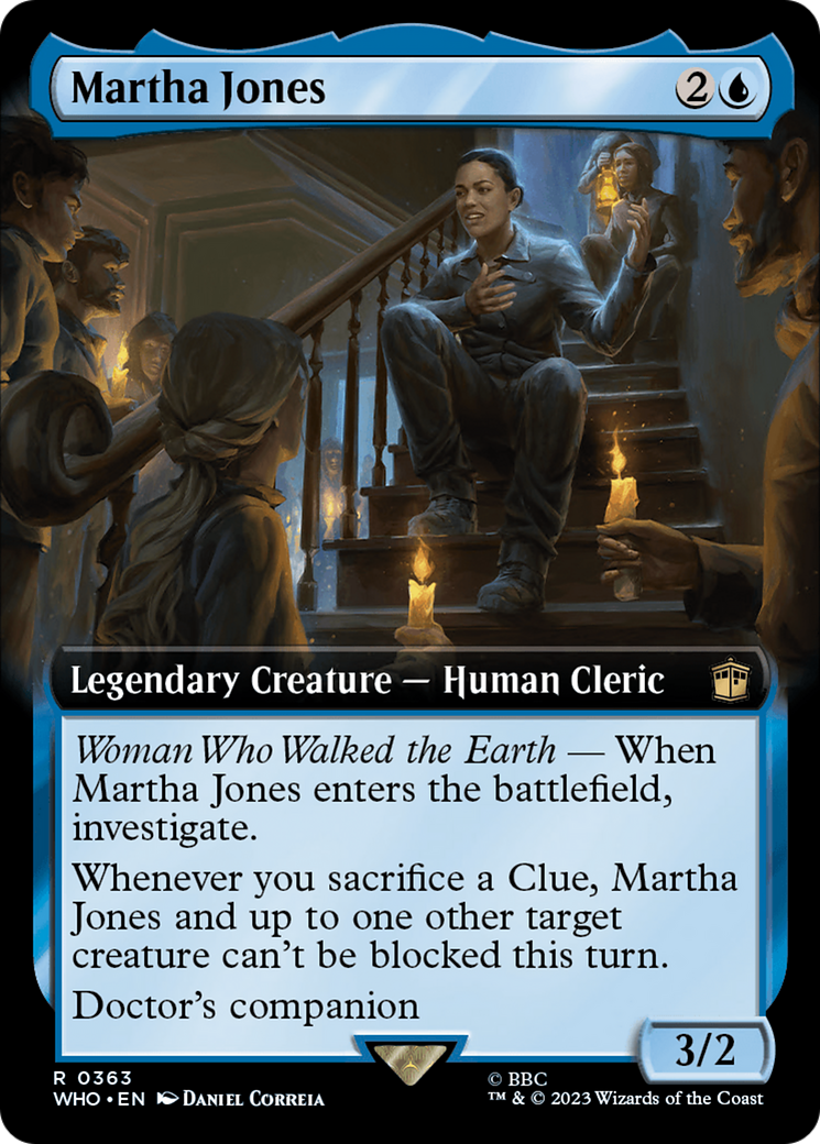 Martha Jones (Extended Art) (363) Foil - Doctor Who