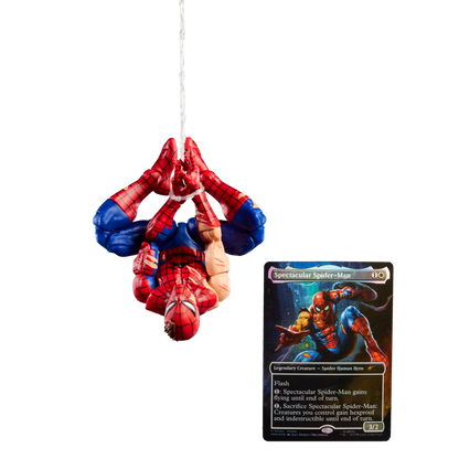 Marvel Legends Series Magic: The Gathering Spider-Man Collectible