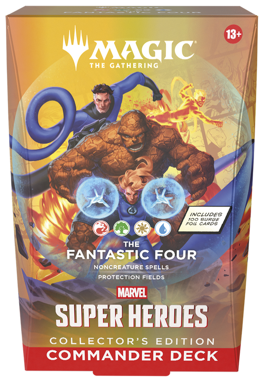 Marvel Super Heroes Commander - Collector's Edition The Fantastic Four