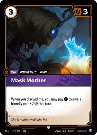 Mask Mother (094) Foil - Vendetta