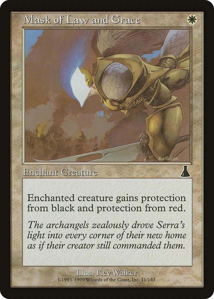 Mask of Law and Grace (011) Foil - Urza's Destiny