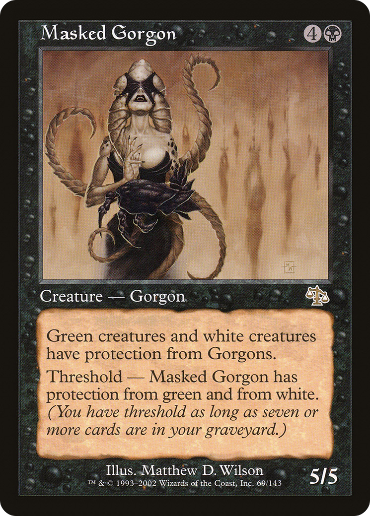 Masked Gorgon (069) Foil - Judgment