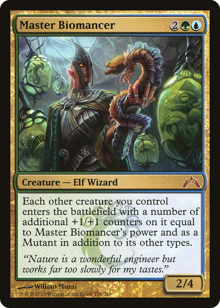 Master Biomancer (176) Foil - Gatecrash
