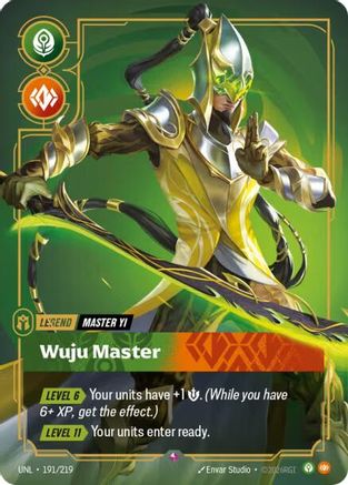 Master Yi – Wuju Master (191) Foil - Unleashed