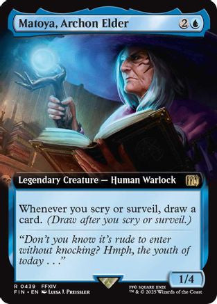 Matoya, Archon Elder (Extended Art) (439) Foil - FINAL FANTASY