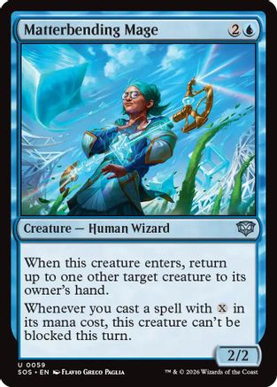 Matterbending Mage (059) Foil - Secrets of Strixhaven