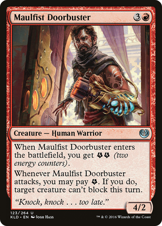 Maulfist Doorbuster (123) Foil - Kaladesh