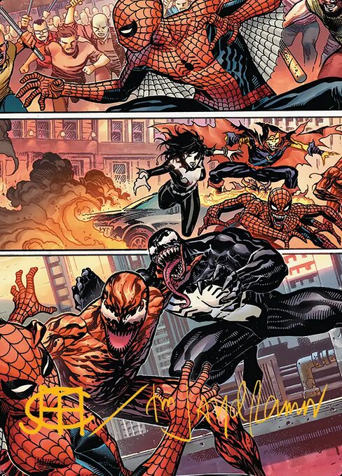 Maximum Carnage (046s) Gold-Stamped - Art Series: Marvel's Spider-Man