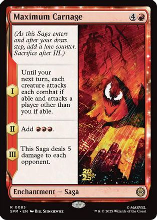 Maximum Carnage (083) Foil - Prerelease Cards