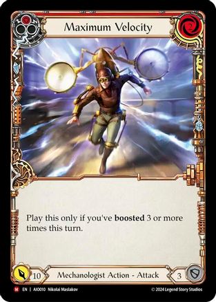 Maximum Velocity (AIO010) - Armory Deck: Dash