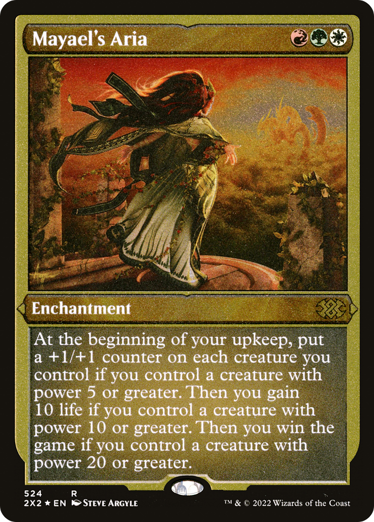 Mayael's Aria (524) Etched Foil - Double Masters 2022