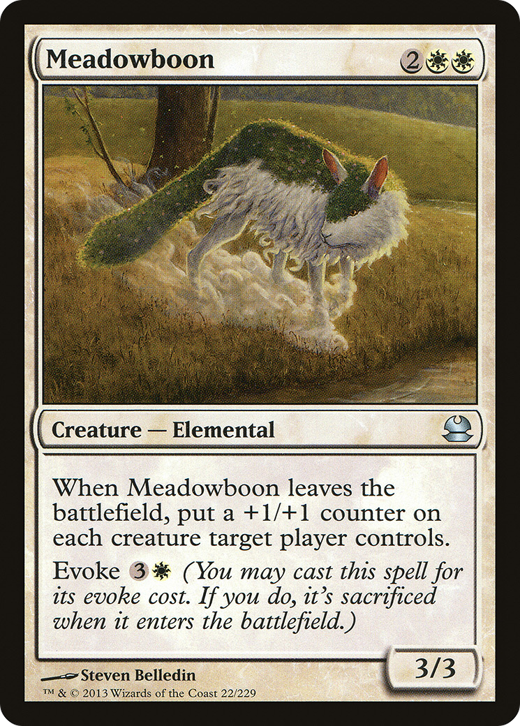 Meadowboon (022) Foil - Modern Masters