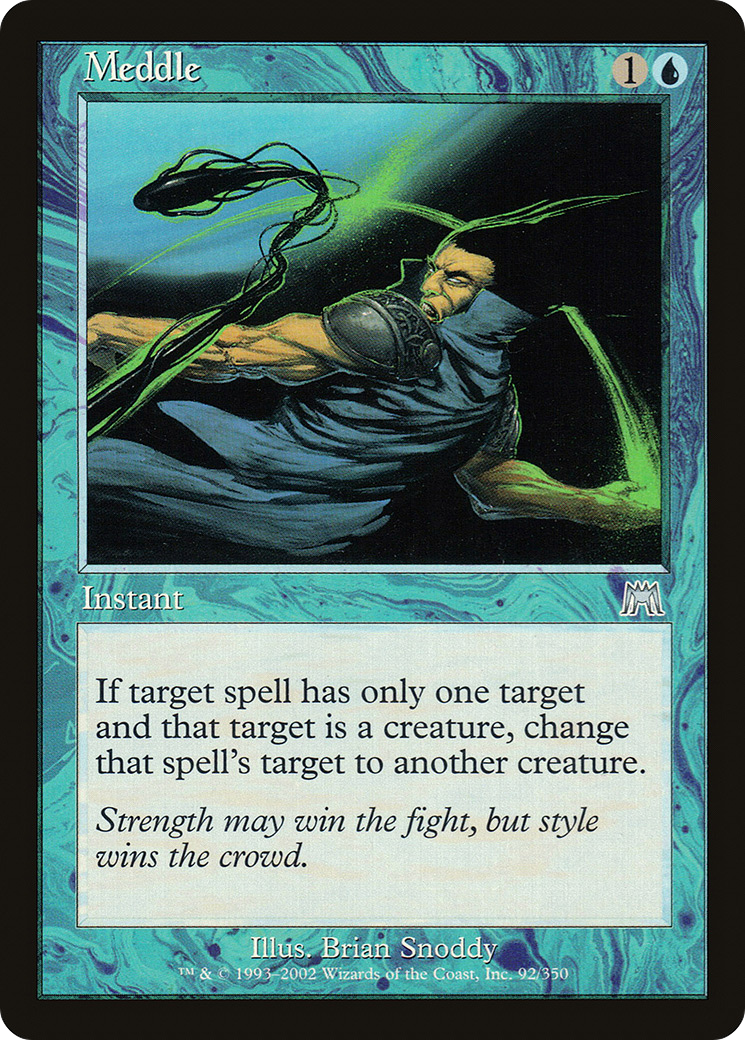 Meddle (092) Foil - Onslaught