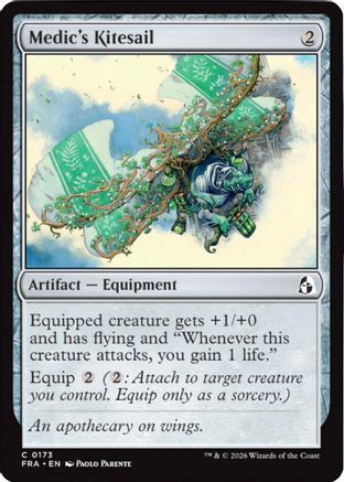 Medic's Kitesail (173) Foil - Reality Fracture