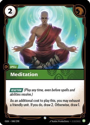 Meditation (048) - Origins
