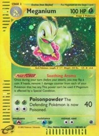 Meganium (18) Reverse Holofoil - Expedition