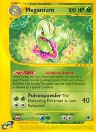 Meganium (54) Reverse Holofoil - Expedition