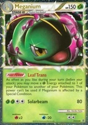 Meganium (Prime) (HGSS08) Holofoil - Black Star Promos