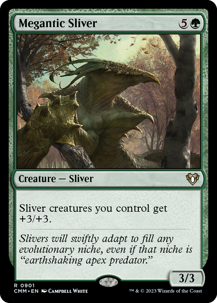 Megantic Sliver (901) - Commander Masters