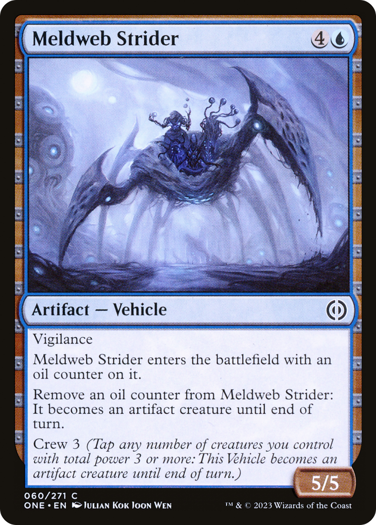 Meldweb Strider (060) - Phyrexia: All Will Be One Foil