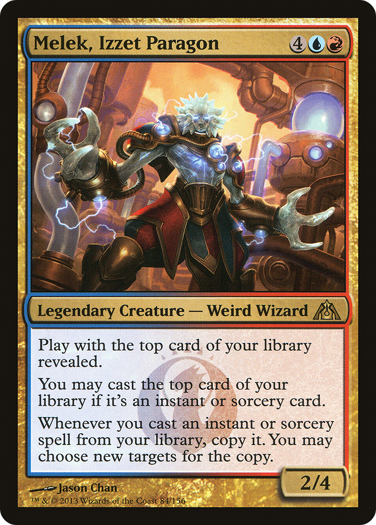 Melek, Izzet Paragon (084) Foil - Dragon's Maze