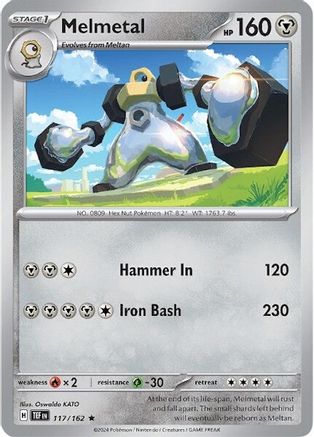 Melmetal (117) Reverse Holofoil - Temporal Forces