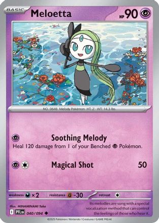 Meloetta (40) - Phantasmal Flames