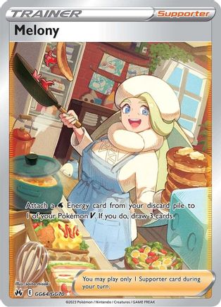 Melony (Full Art) (GG64) Holofoil - Crown Zenith