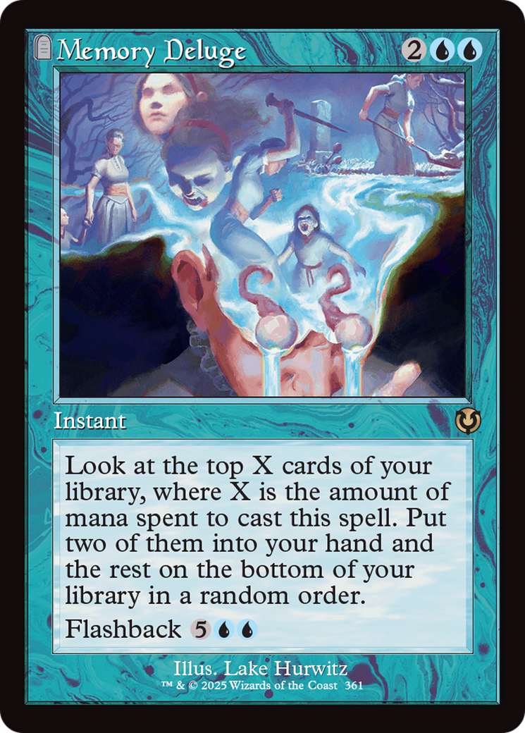 Memory Deluge (Retro) (361) Foil - Innistrad Remastered
