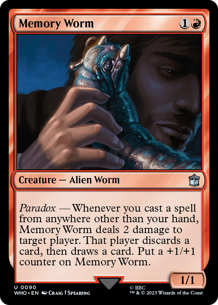 Memory Worm (090) Foil - Doctor Who