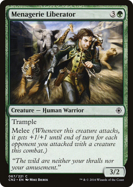 Menagerie Liberator (067) Foil - Conspiracy: Take the Crown