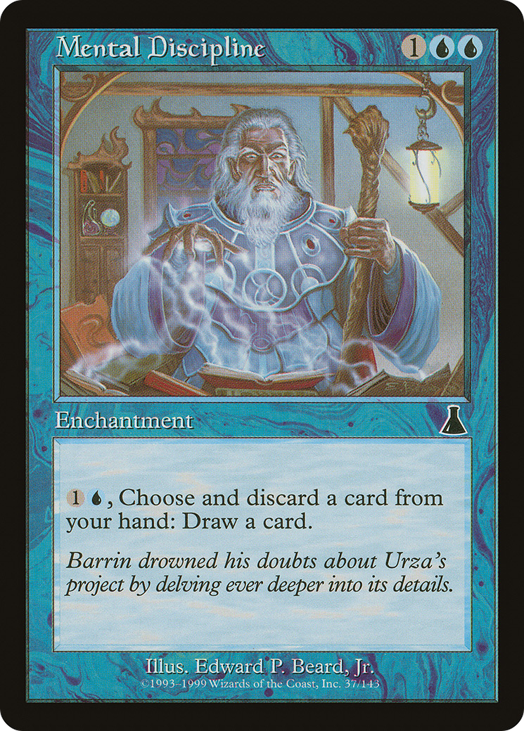 Mental Discipline (037) - Urza's Destiny