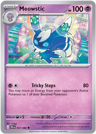 Meowstic (37) - Chaos Rising