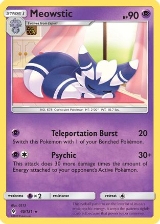 Meowstic (45) - Forbidden Light