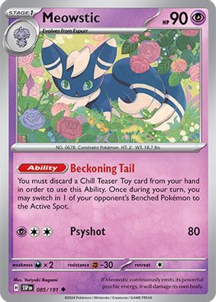 Meowstic (85) - Surging Sparks