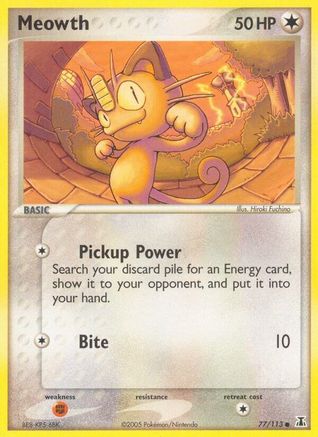 Meowth (77) - Delta Species