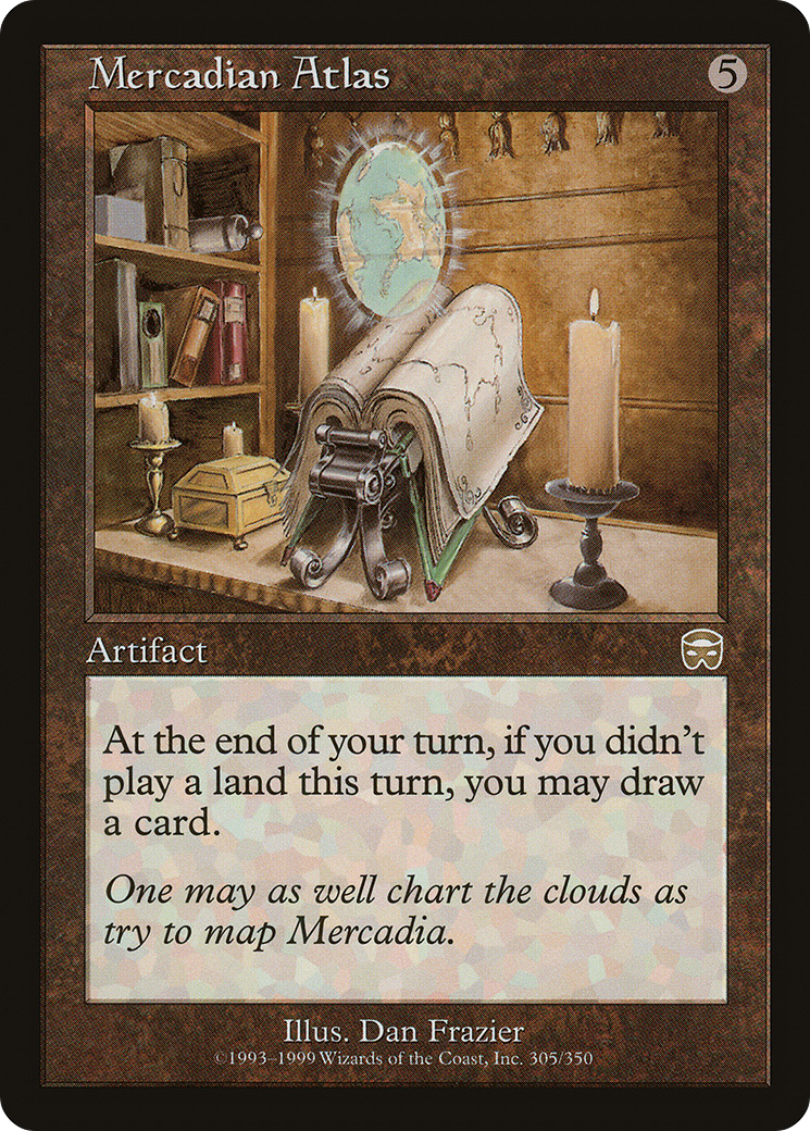 Mercadian Atlas (305) Foil - Mercadian Masques