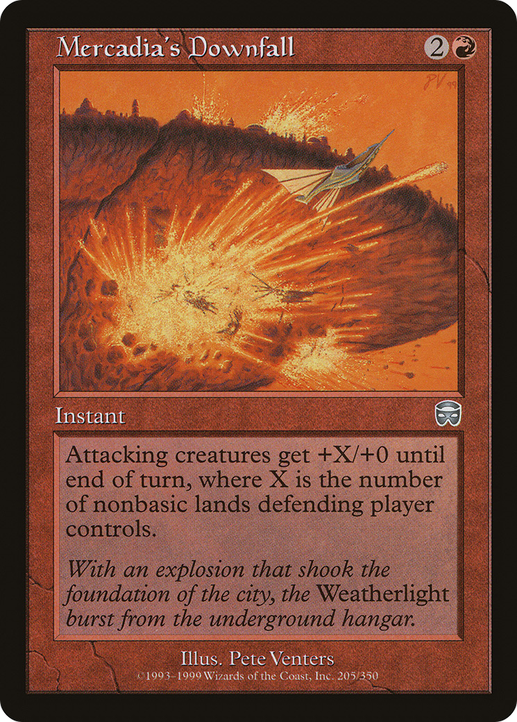Mercadia's Downfall (205) - Mercadian Masques