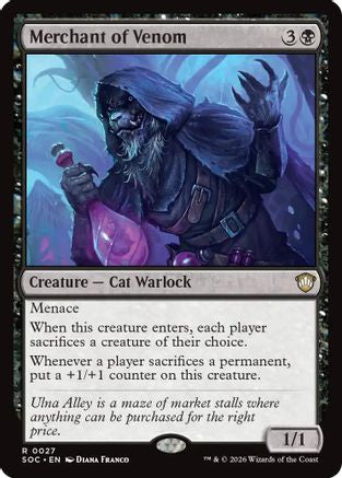 Merchant of Venom (027) - Commander: Secrets of Strixhaven