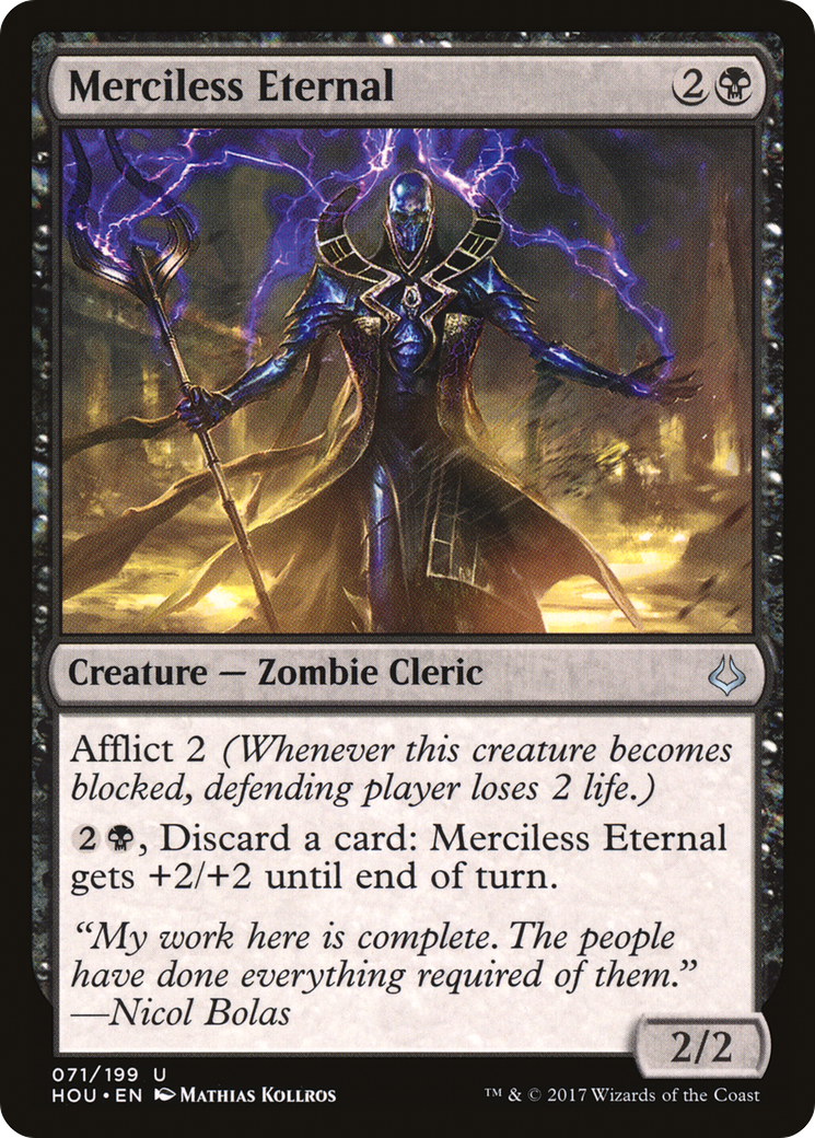 Merciless Eternal (071) - Hour of Devastation Foil