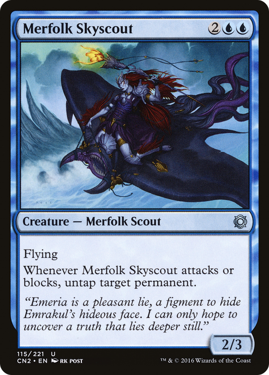 Merfolk Skyscout (115) - Conspiracy: Take the Crown