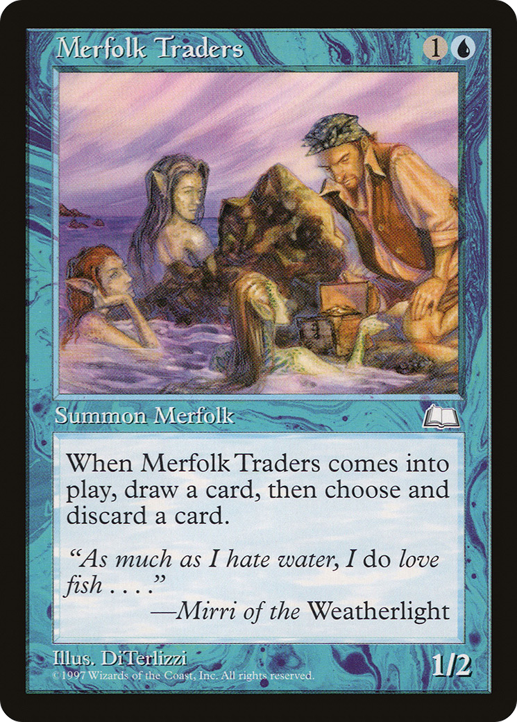 Merfolk Traders - Weatherlight