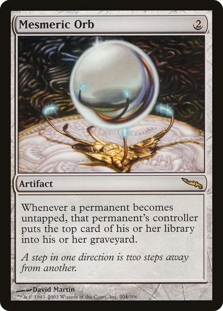 Mesmeric Orb (204) - Mirrodin
